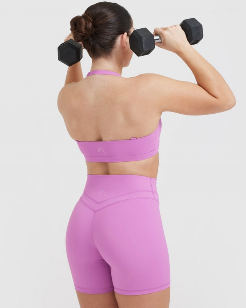 Oner Active Unified Twist Sports Bras Paars | RNE-815243