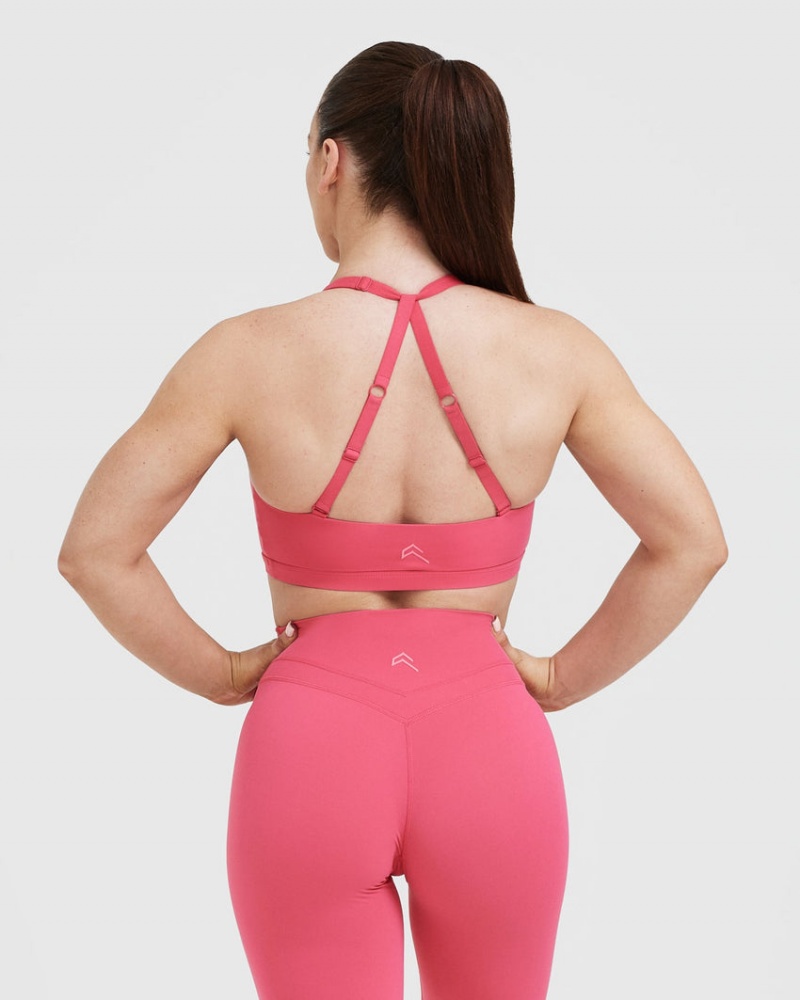 Oner Active Unified Twist Sports Bras Roze | RAV-028316