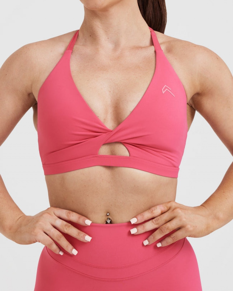 Oner Active Unified Twist Sports Bras Roze | RAV-028316