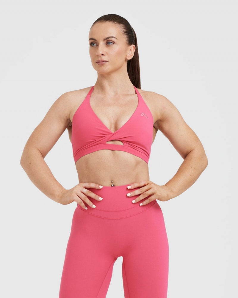 Oner Active Unified Twist Sports Bras Roze | RAV-028316